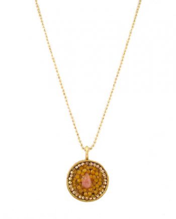 Circle Orange Diamond