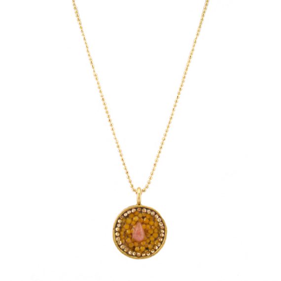 Circle Orange Diamond