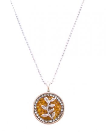 Circle Silver Pearl