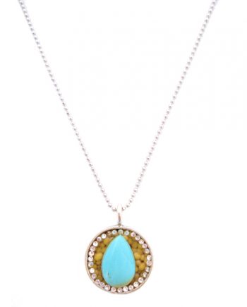 Circle Blue Stone