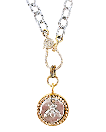 【MAMA CASAR】関税込 BTS 着用★Master Bee Extra Key Necklace Keyzar · Mama Pendant